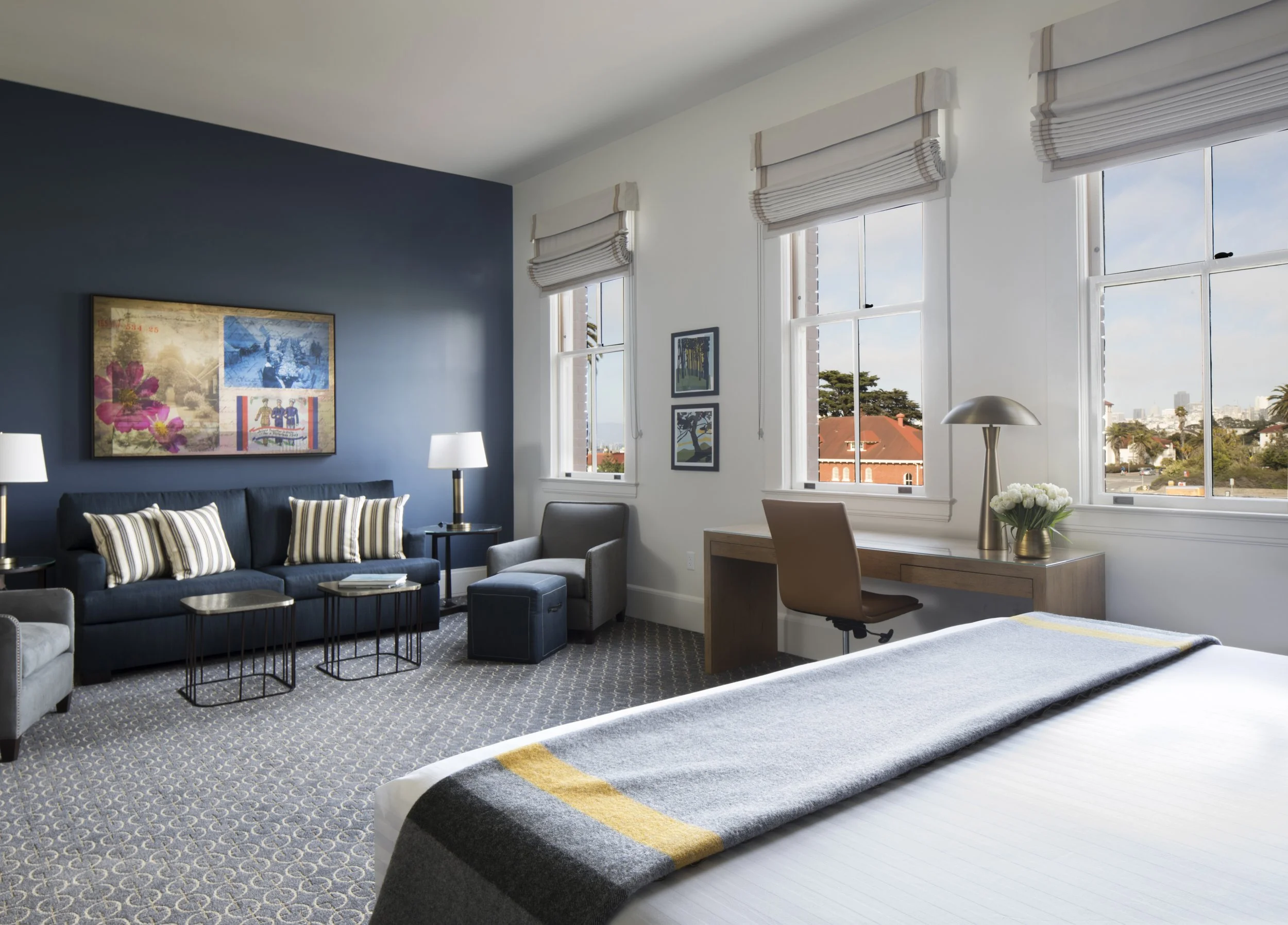   The Lodge at the Presidio is historic yet modern . Photo by Paul Dyer 