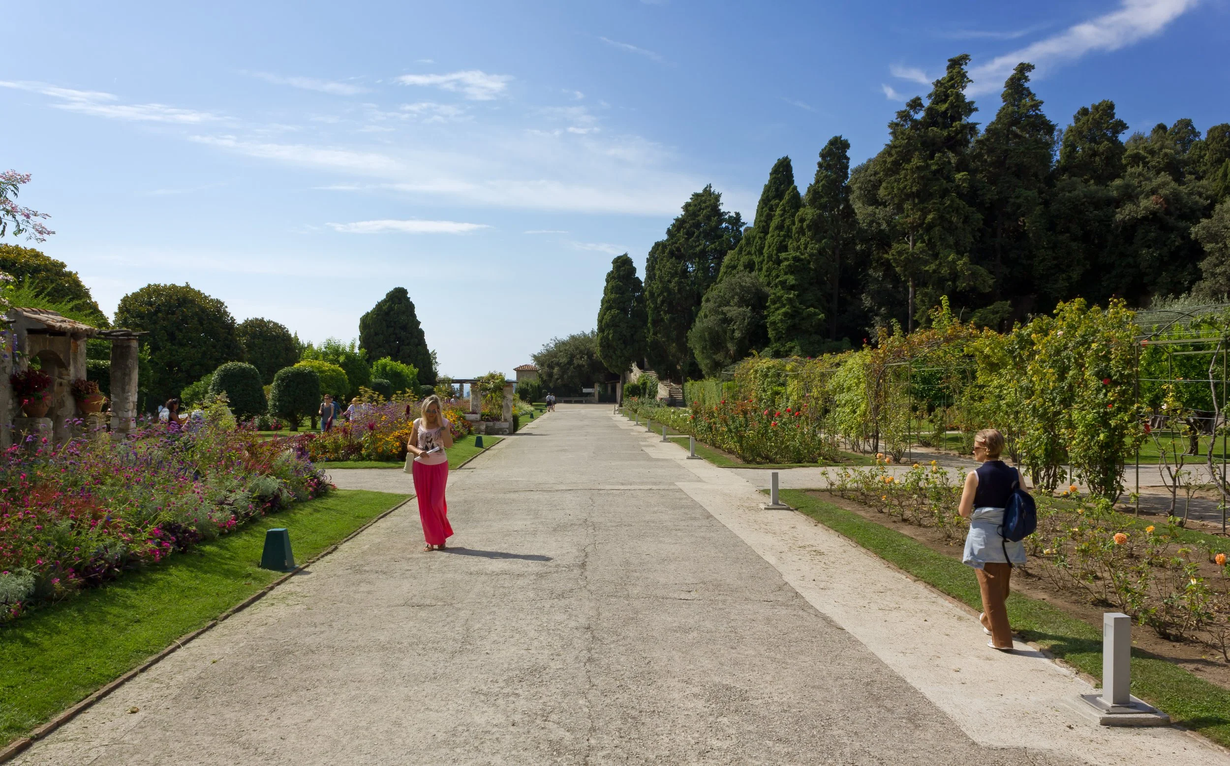   Even during peak season, the Monastery Gardens in Cimiez in Nice can feel empty.  Photo by Emmeci74 