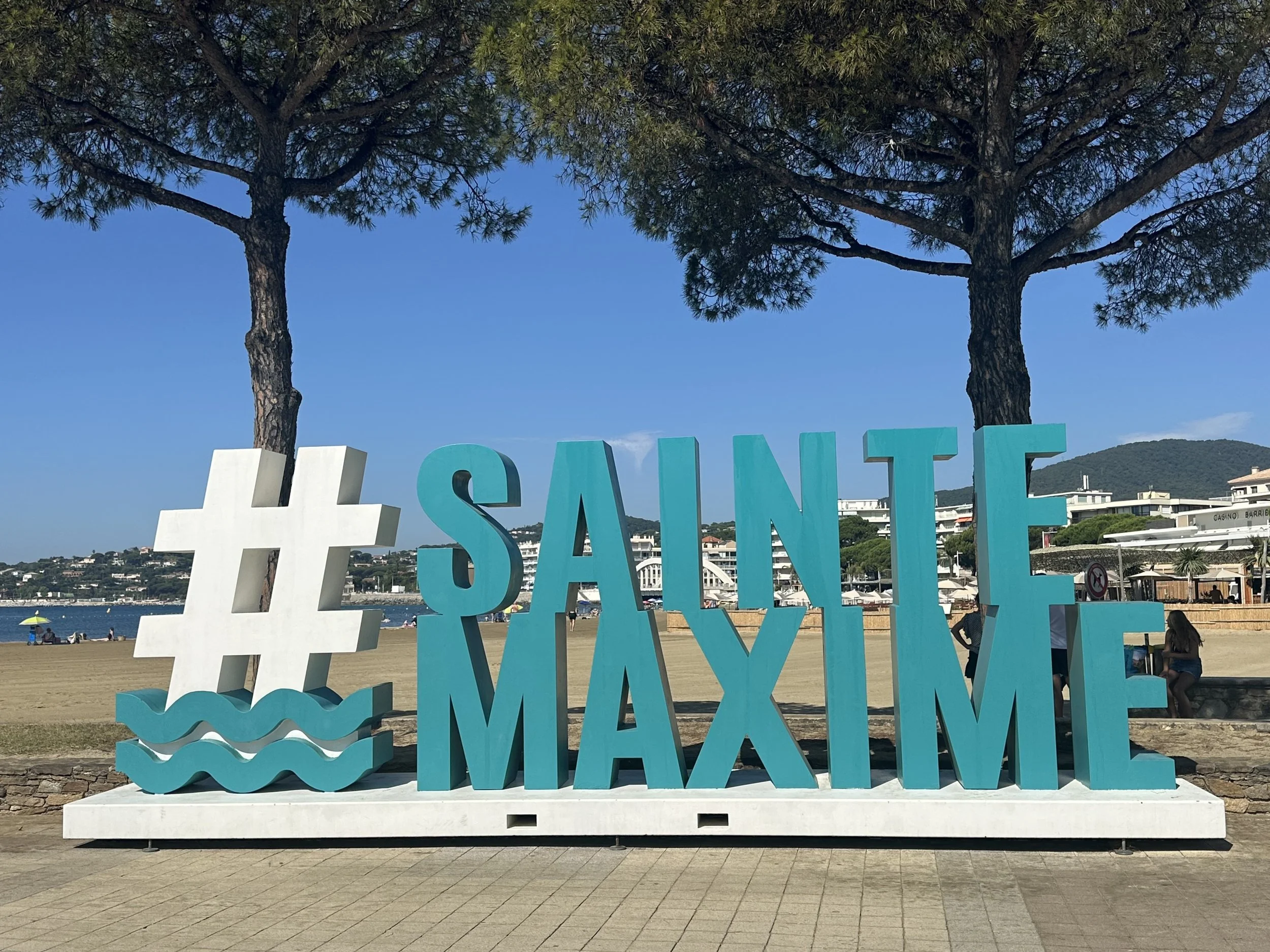  Sainte-Maxime is between Cannes and Saint-Tropez 
