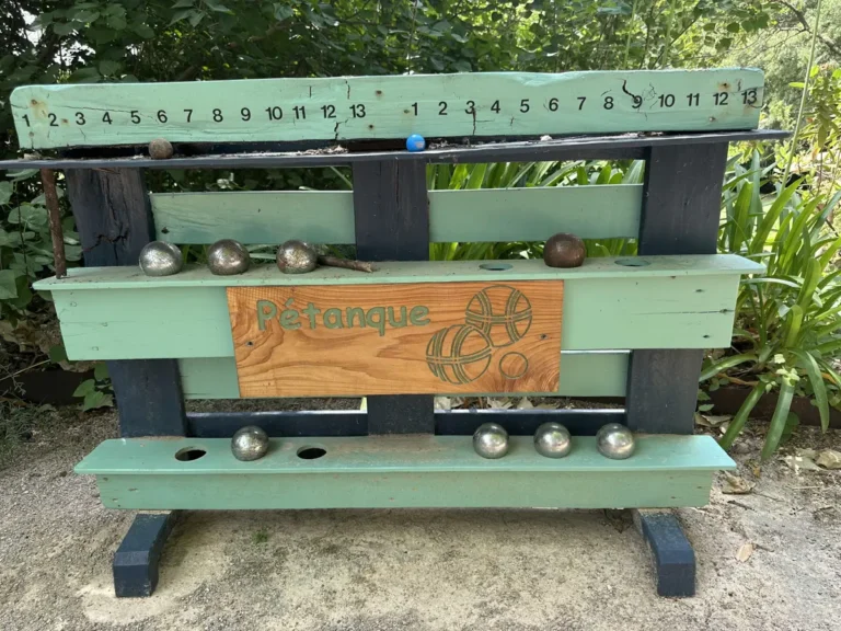 pétanque score bench in France