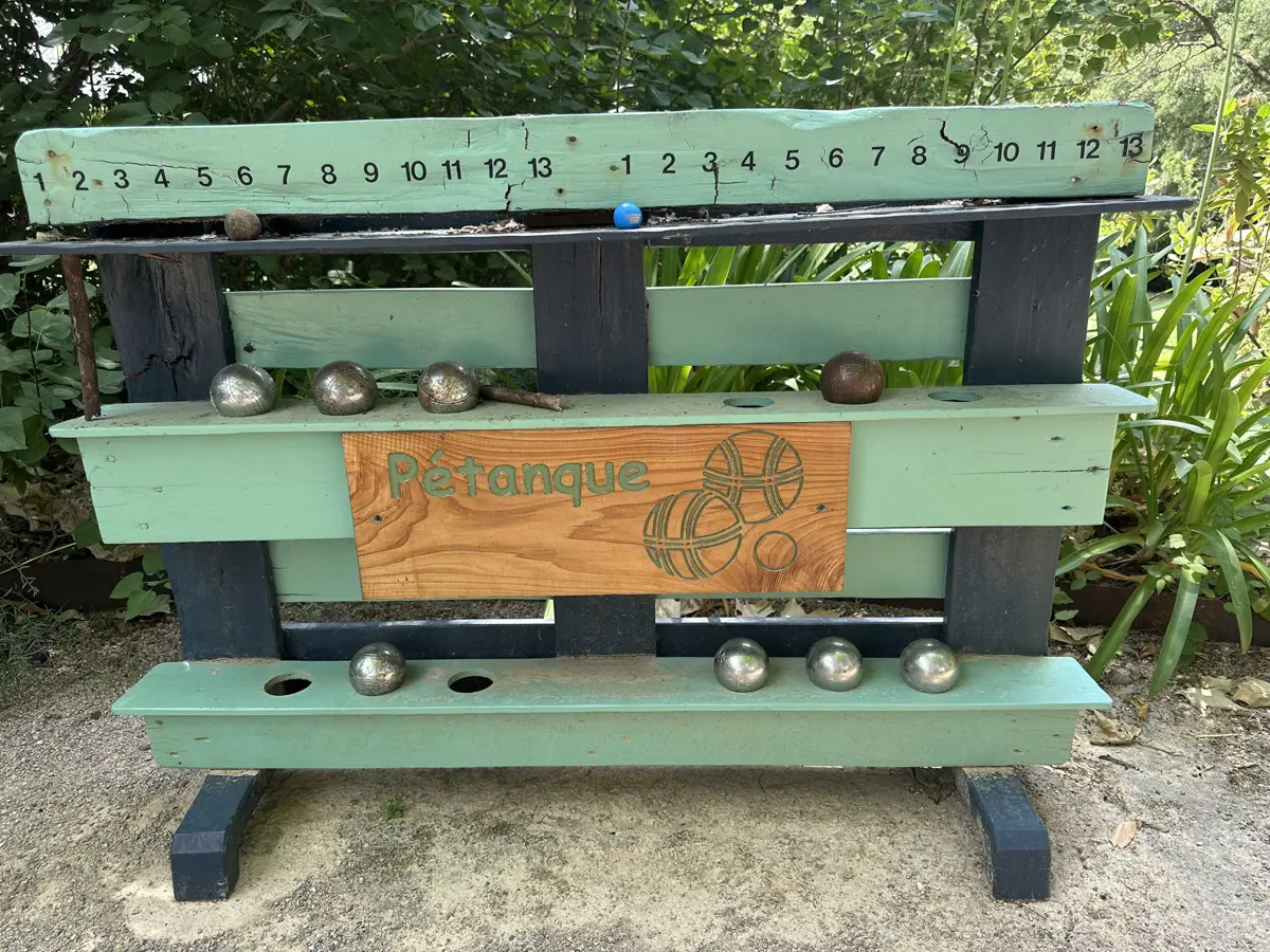 pétanque score bench in France