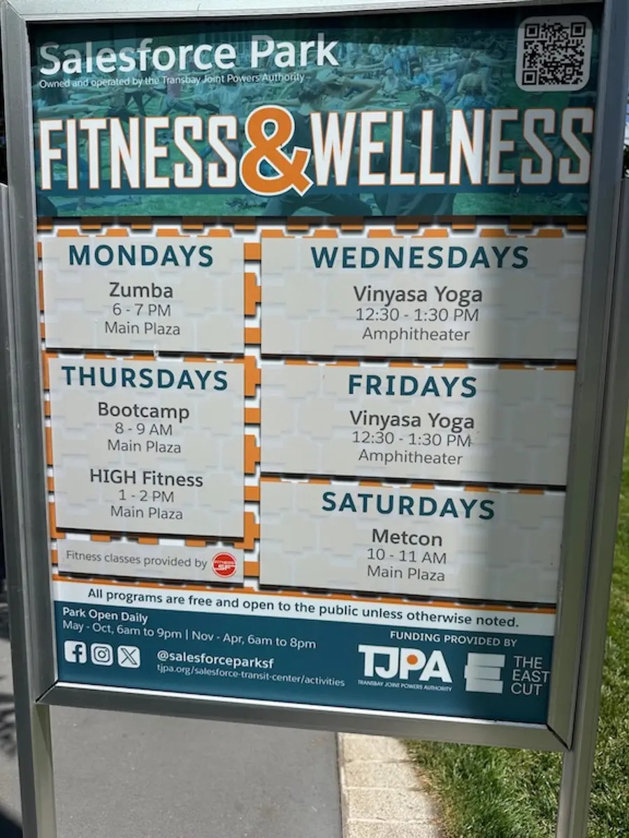 schedule of events at sales force tower