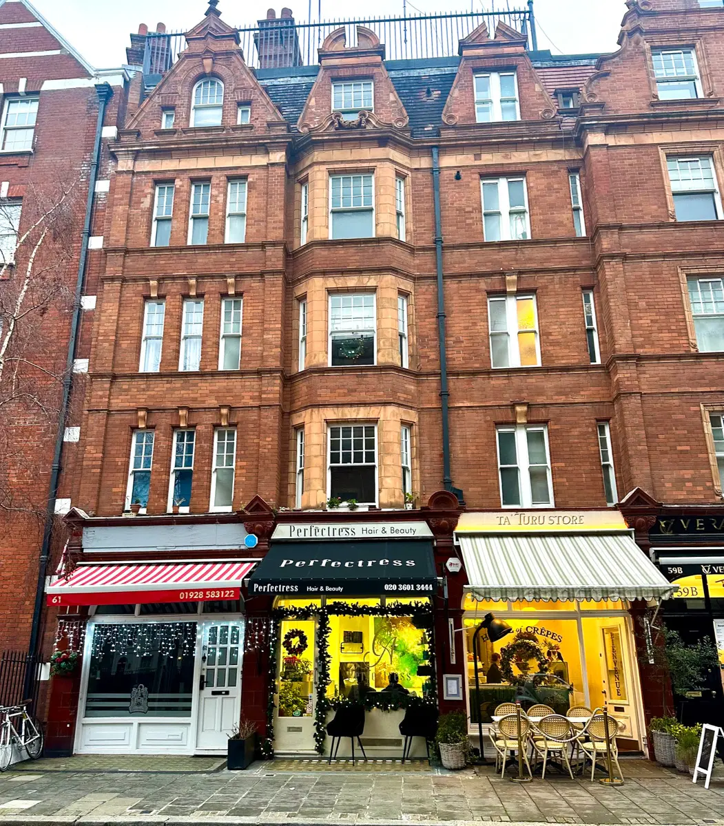 marylebone street scene