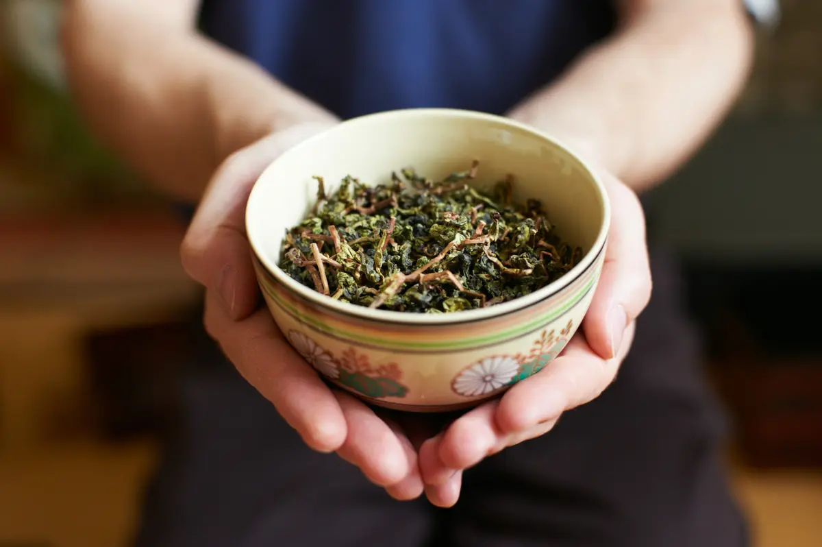 loose leaf tea in Japantown San Francsico