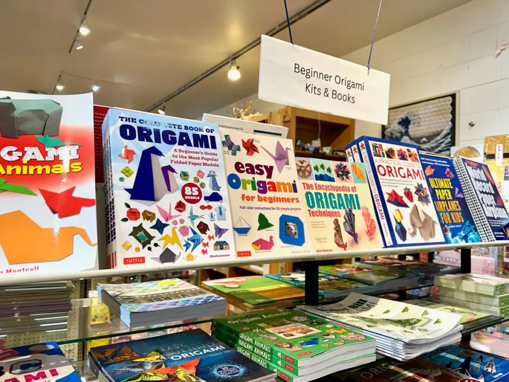 origami sets in a shop in san francisco japantown
