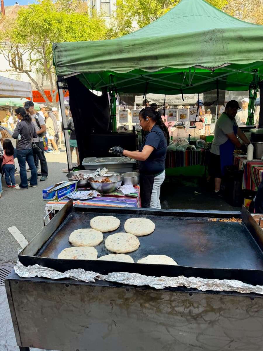 clement street farmers market papusas
