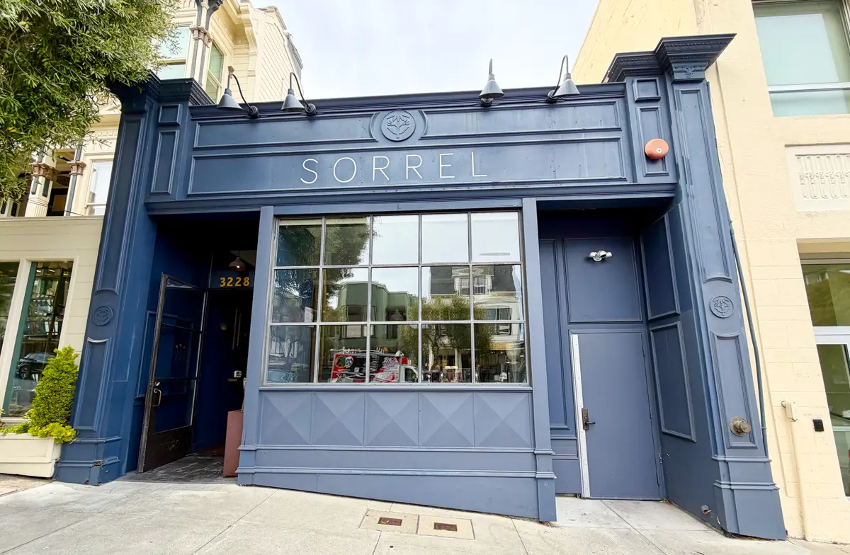 sorrel on sacramento street, san francisco