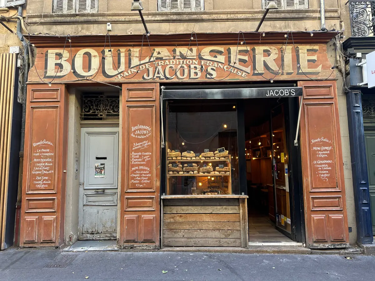 neighborhood boulangerie in france