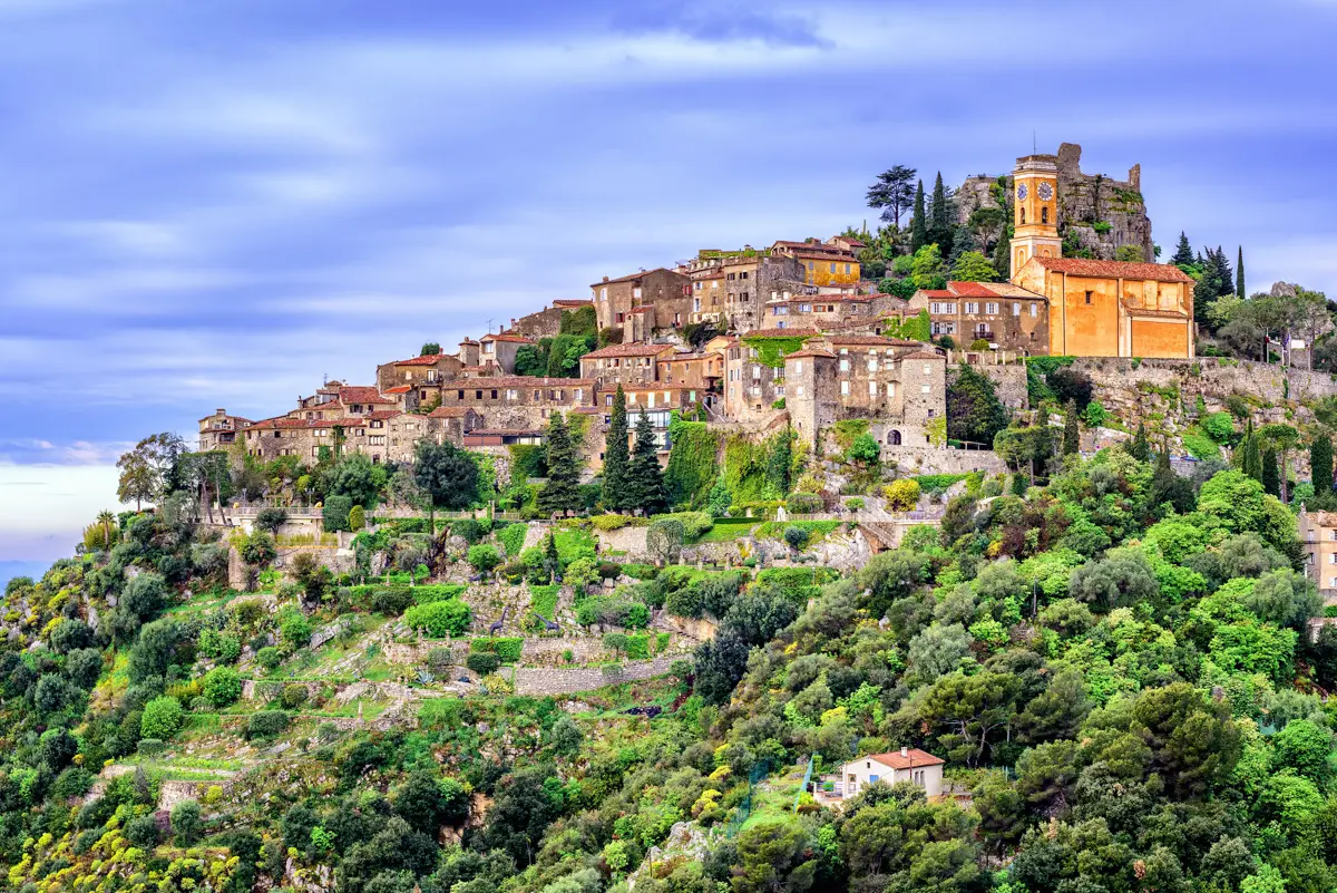 Eze Village on the hill