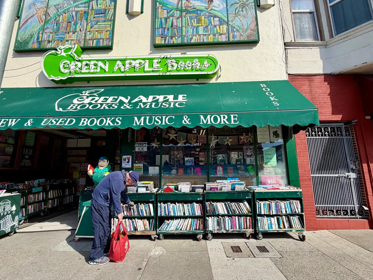 green apple books on clement street san francisco