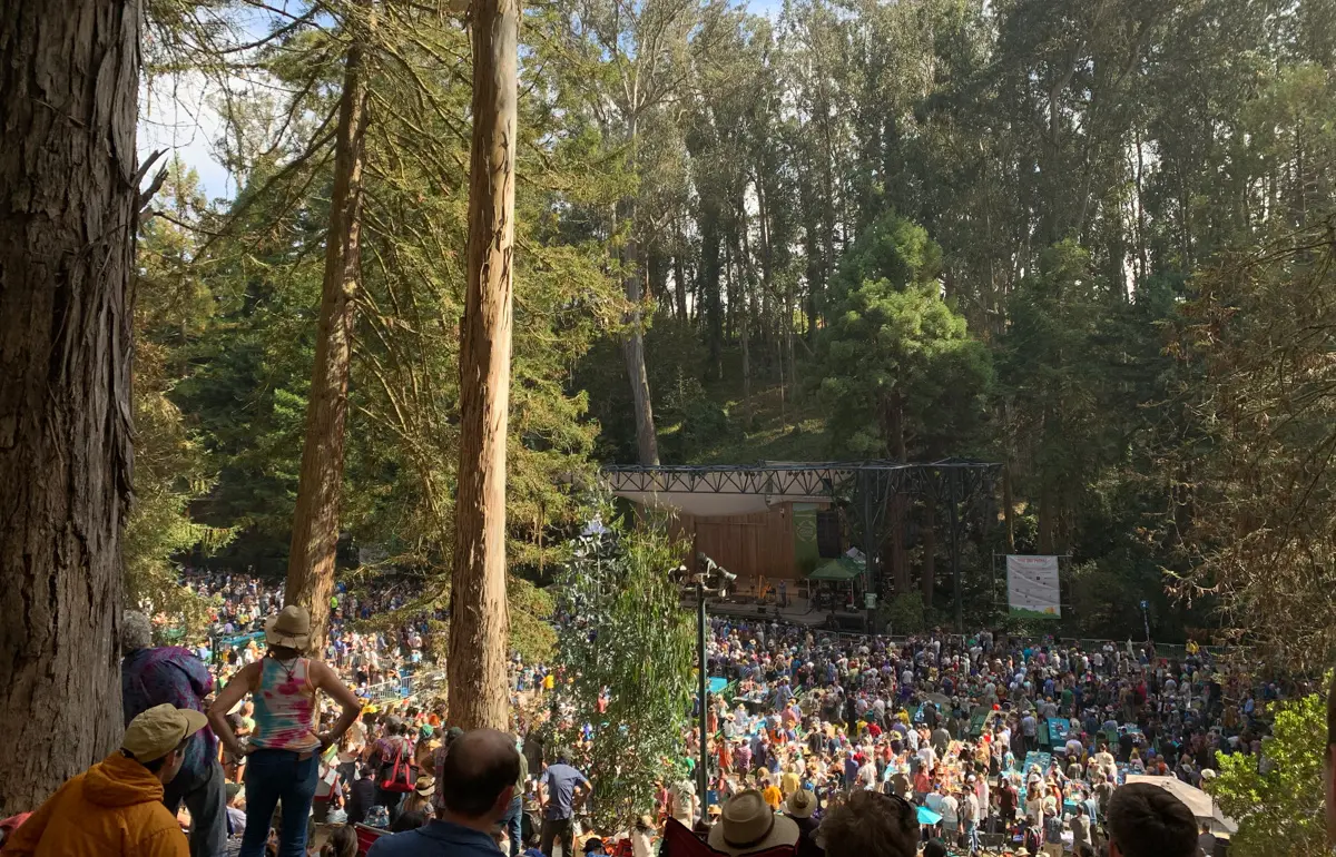Stern Grove Festival is one of many free outdoor concerts in San Francisco