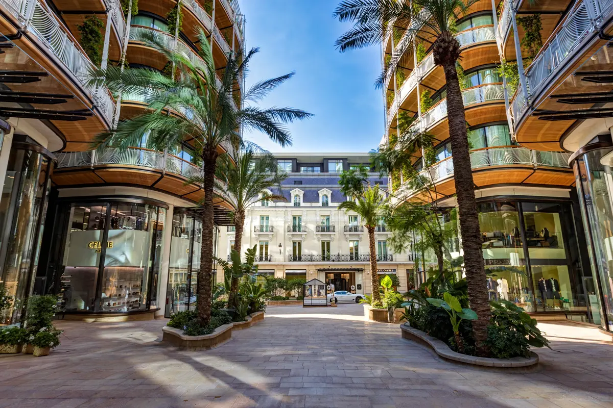 One monte-carlo shopping area in Monte-Carlo neighborhood of Monaco photo by vbergely