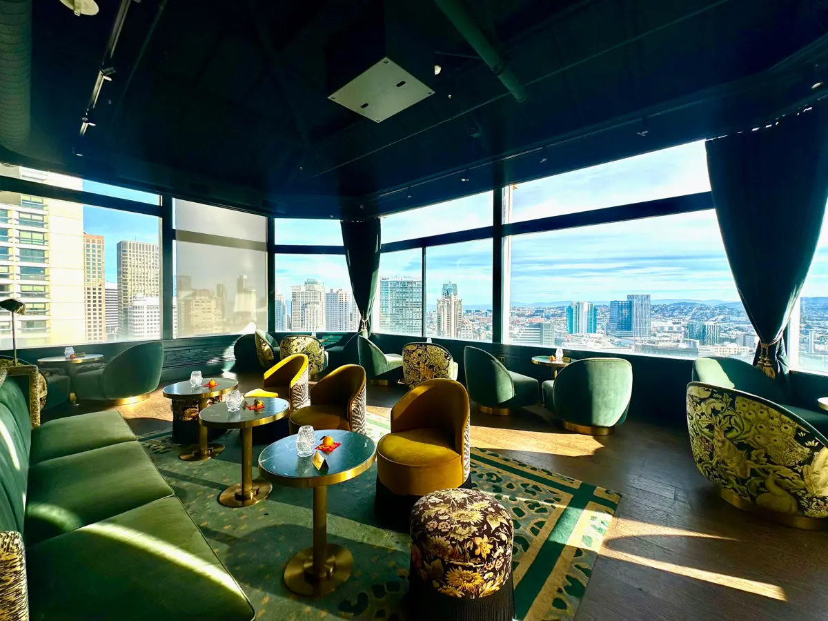 view from starlite at the beacon grand hotel in union square san francisco