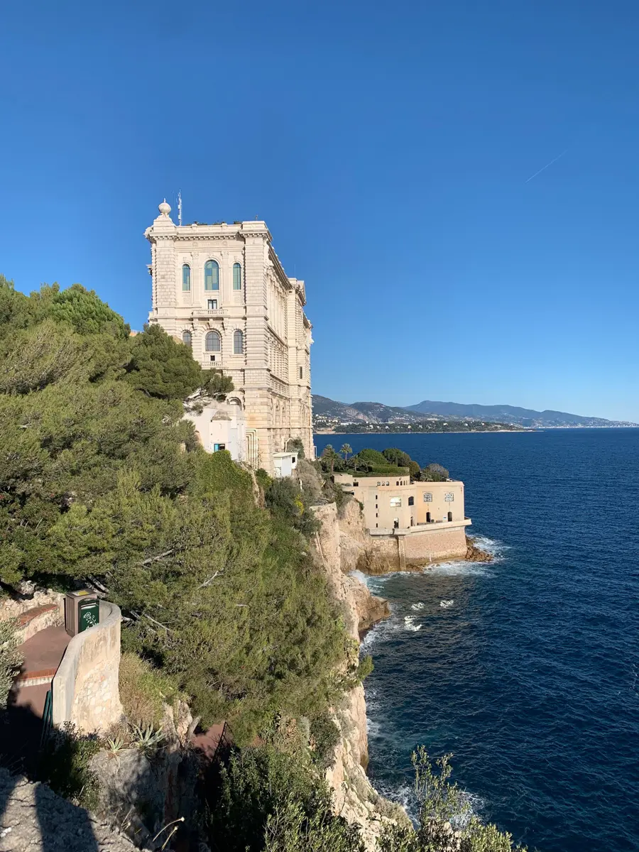 Oceanography museum in monaco-ville neighborhood