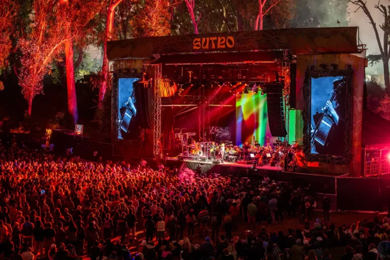 Outside Lands Music Festival in Golden Gate Park San Francisco