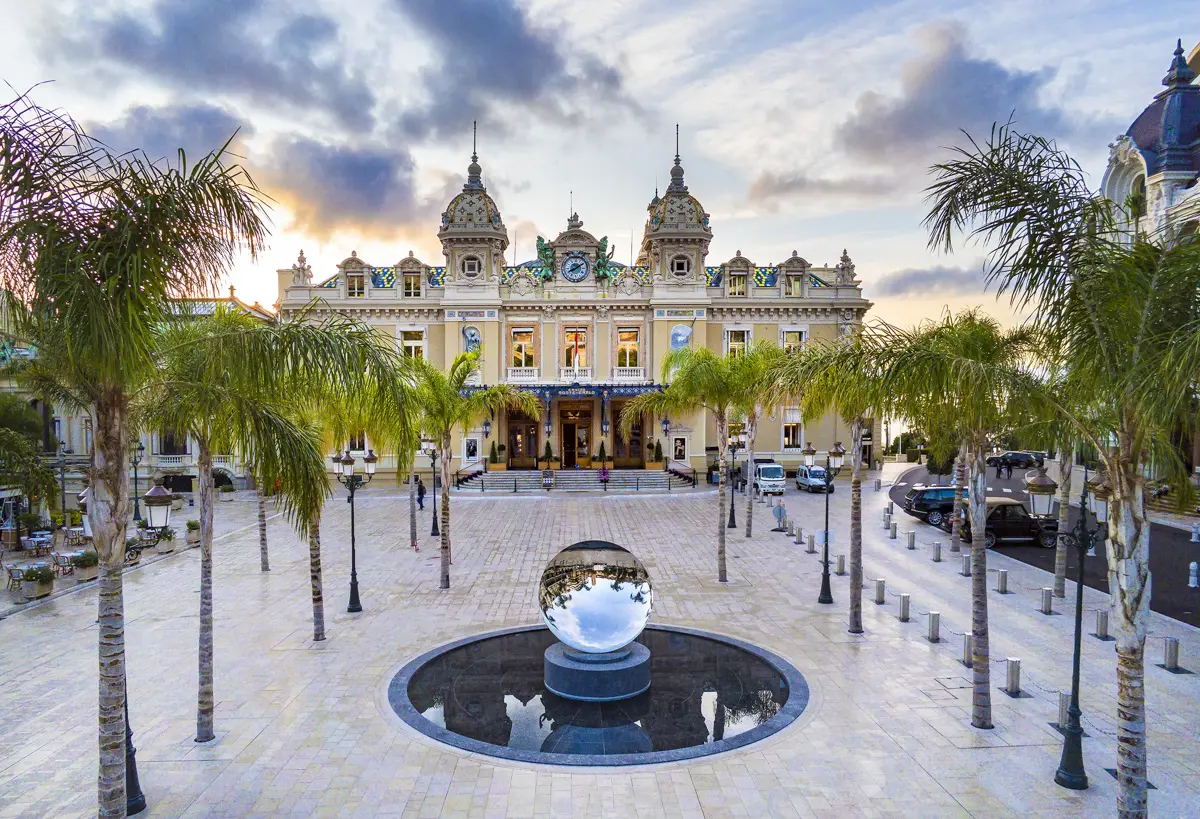 the place du casino in monte carlo, monaco photo by bvergely
