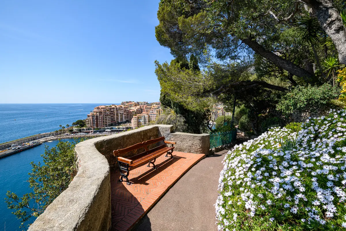 saint martin gardens in monaco-ville neighborhood of monaco