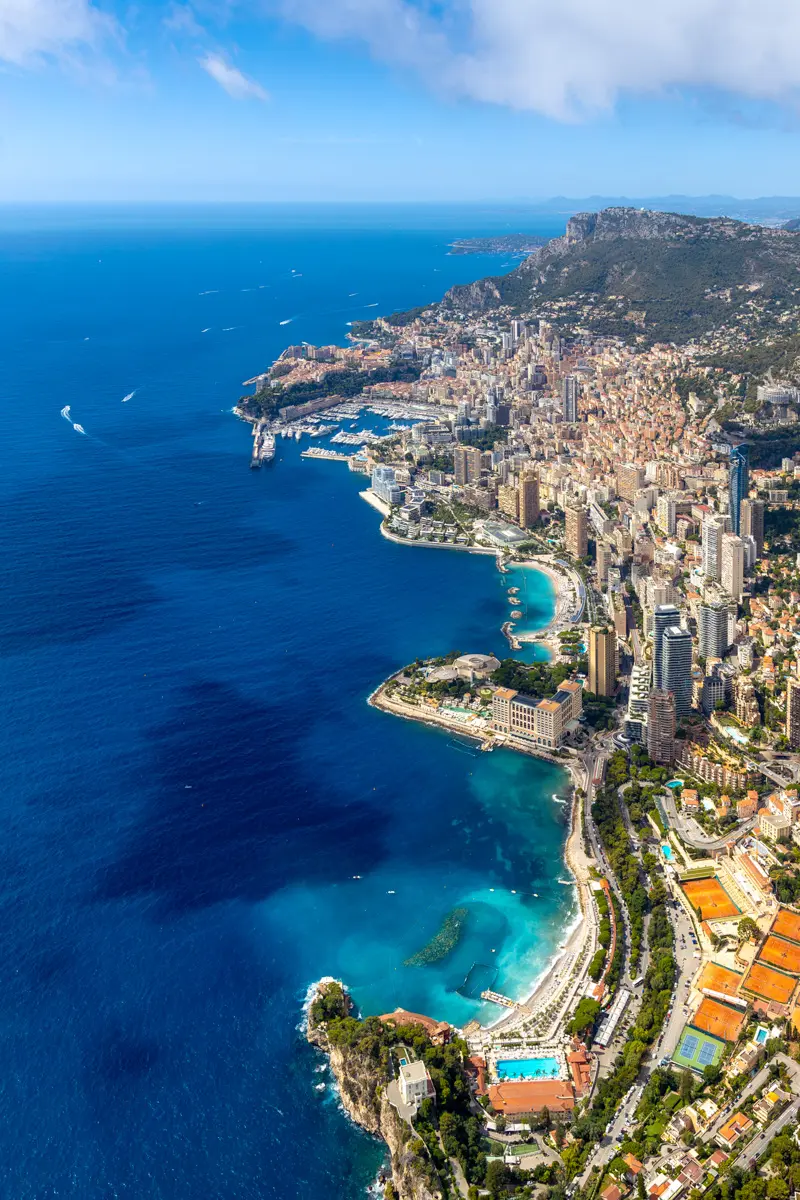 aerial view of monaco courtesy of bvergely
