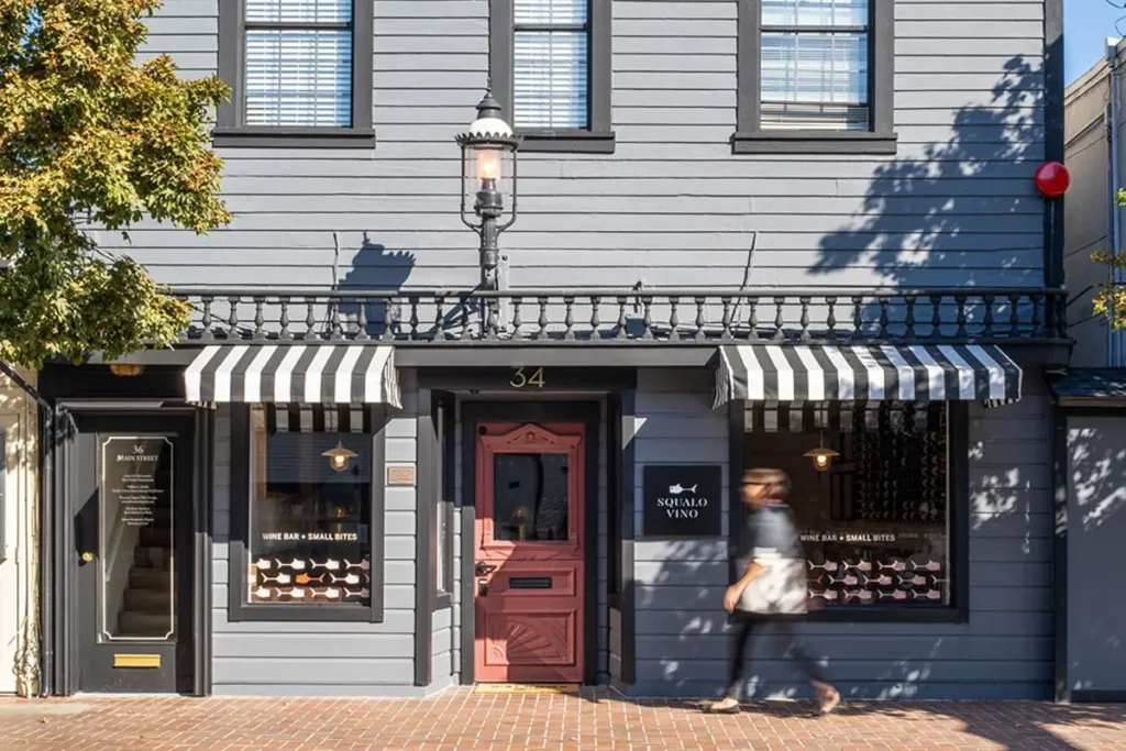 squalo vino on main street in tiburon