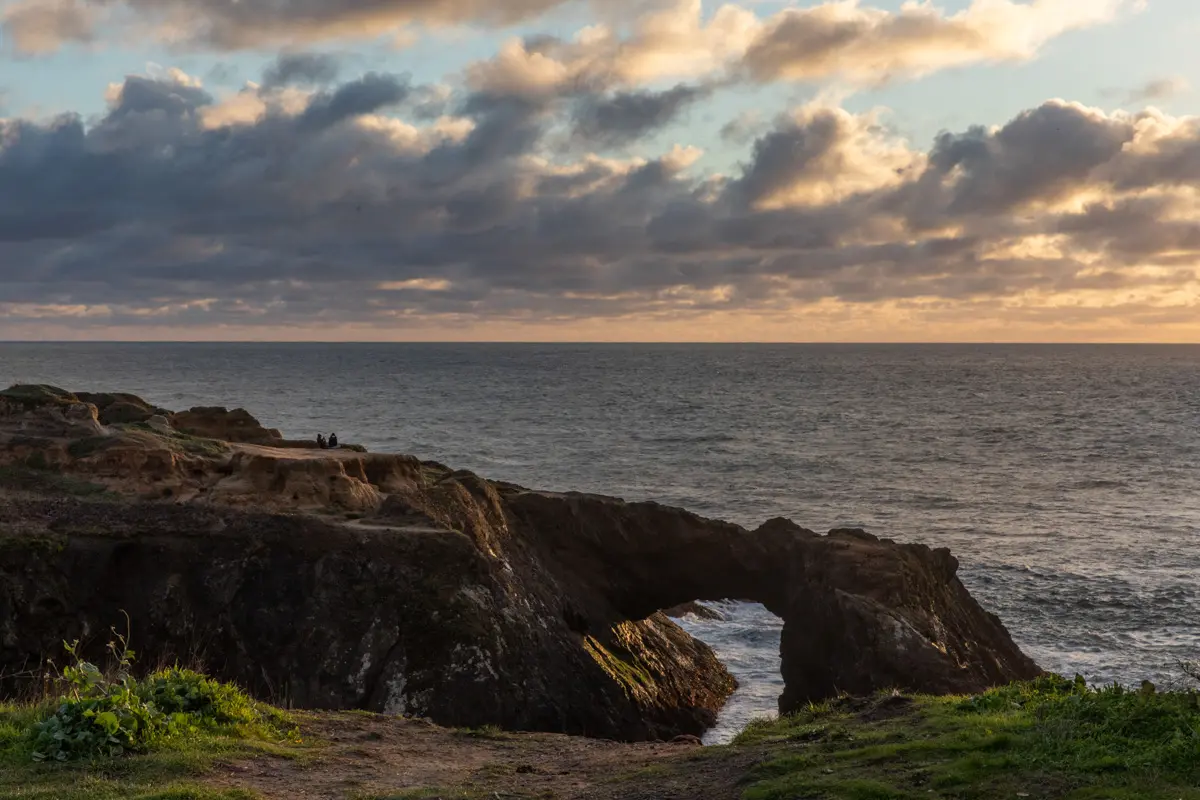 Mendocino Headlands at sunset
