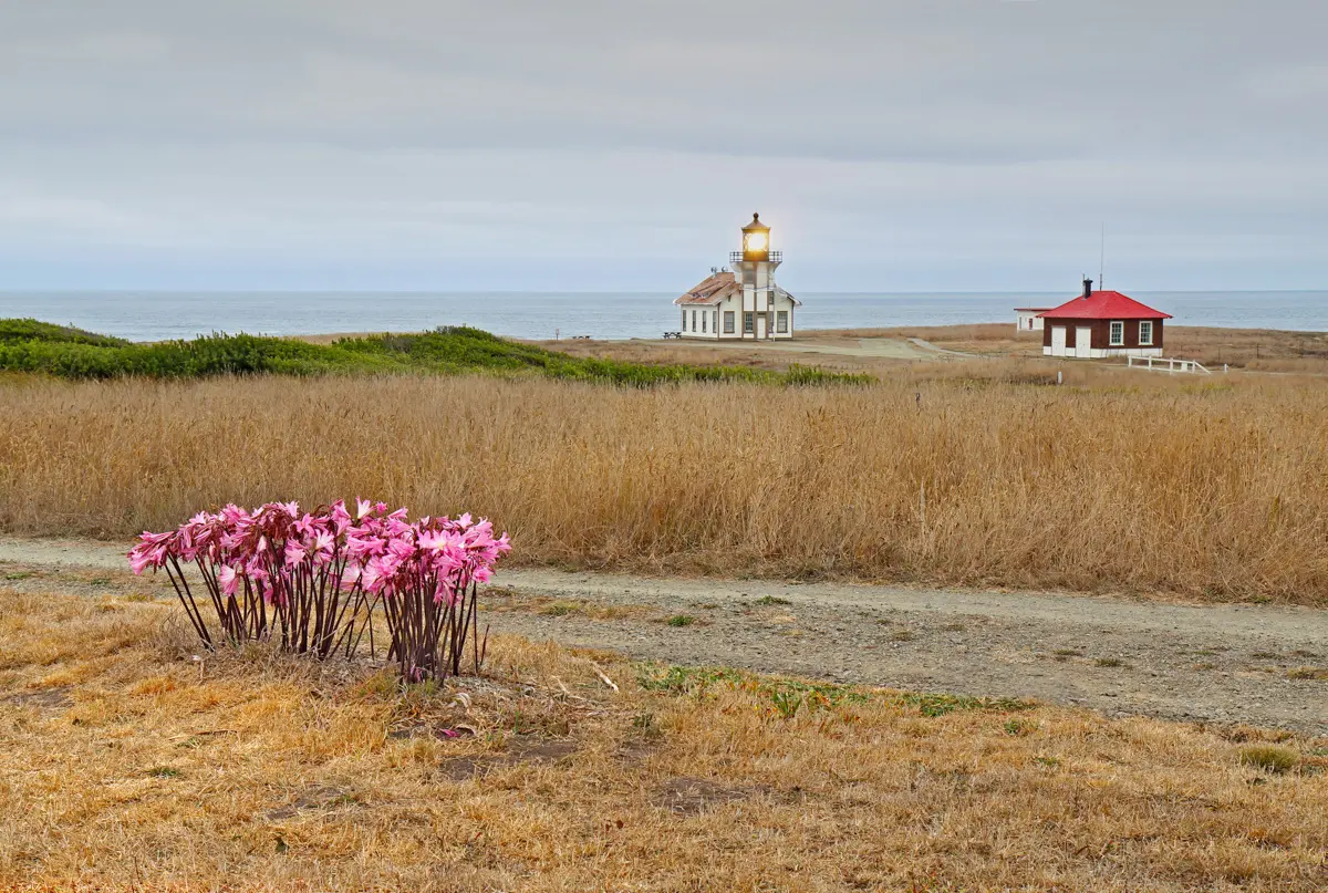 cabrillo point light station in mendocino