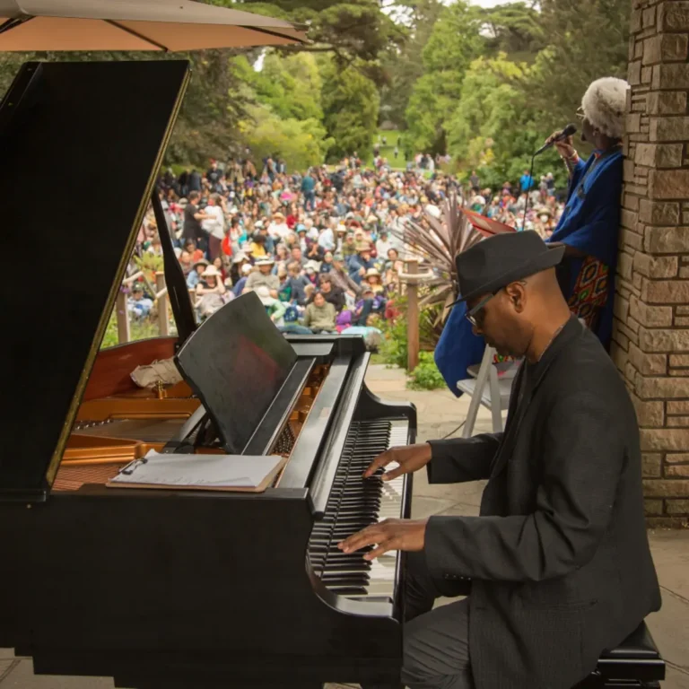 Golden Gate Park Flower Piano Concert