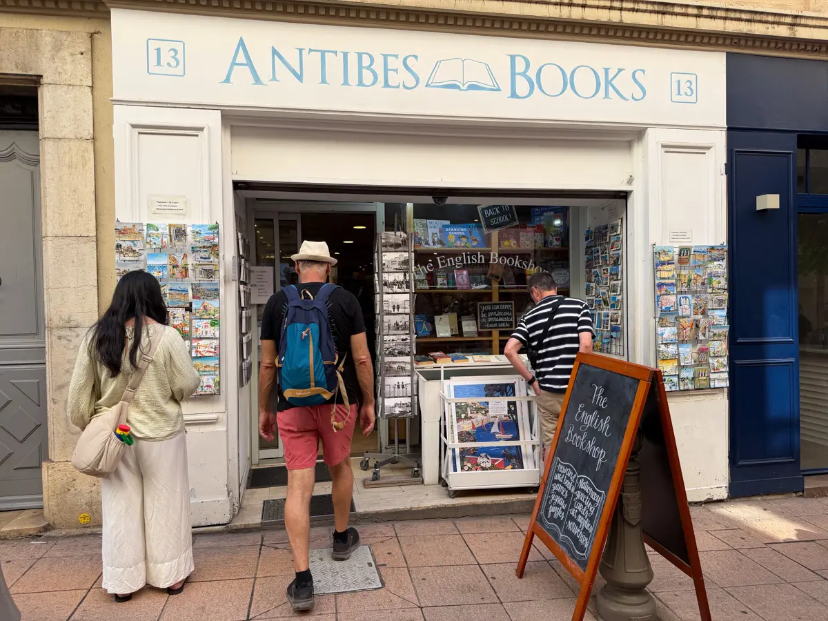 antibes books in antibes