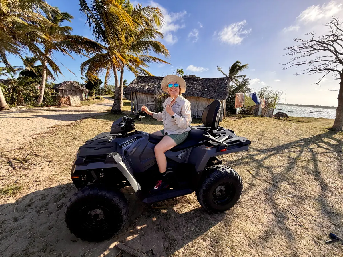 ATV ride on Miavana island