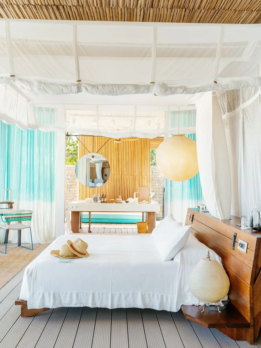 bedroom at Miavana Photo by Oliver Fly Photography
