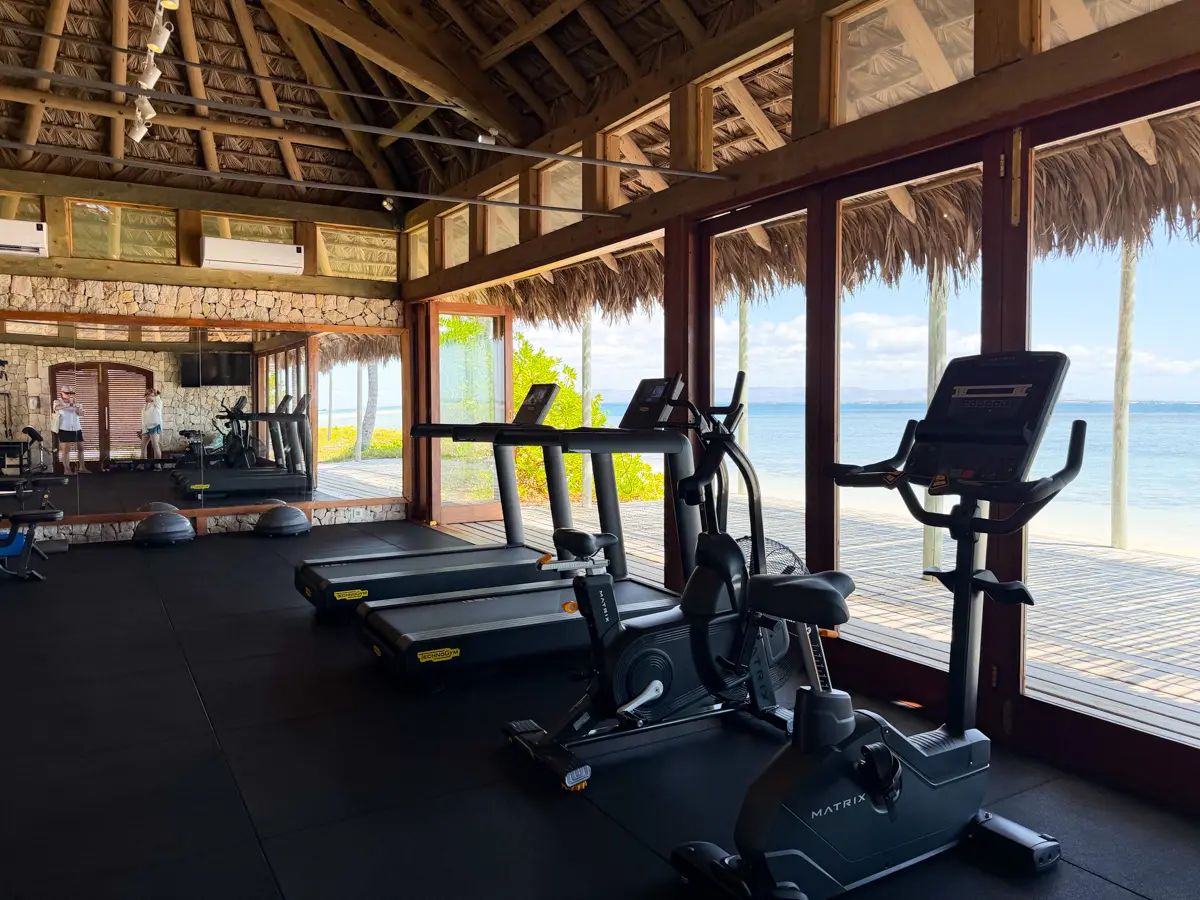empty gym at miavana